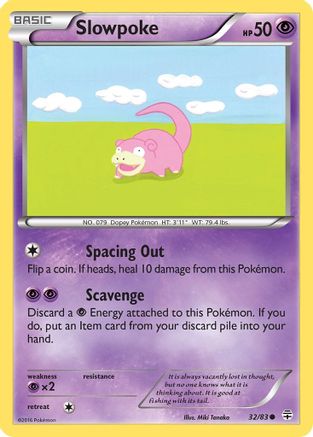 Slowpoke (032/83) [Generations] Reverse Holofoil - Common