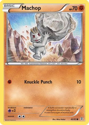 Machop (040/83) [Generations] Reverse Holofoil - Common