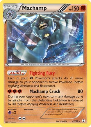 Machamp (42/83) [Generations] Reverse Holofoil - Holo Rare