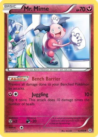 Mr. Mime (052/83) [Generations] Reverse Holofoil - Uncommon