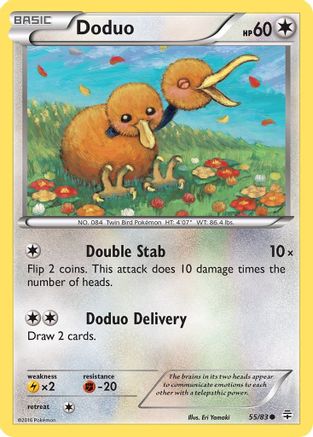 Doduo (055/83) [Generations] Reverse Holofoil - Common