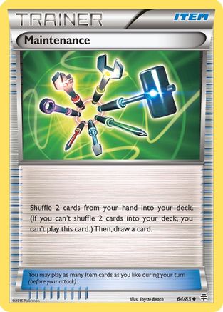 Maintenance (64/83) [Generations] Reverse Holofoil - Uncommon