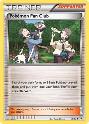 Pokemon Fan Club (069/83) [Generations] Reverse Holofoil - Uncommon