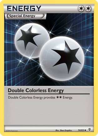 Double Colorless Energy (074/83) [Generations] - Uncommon