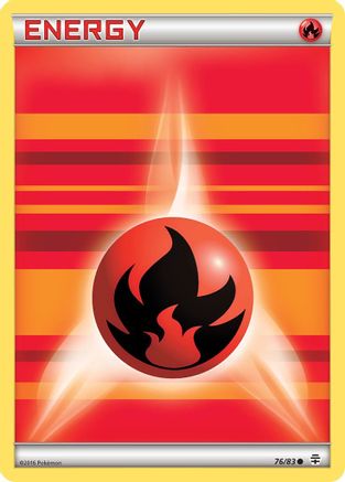 Fire Energy (076/83) [Generations] - Common