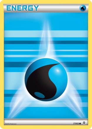 Water Energy (077/83) [Generations] Reverse Holofoil - Common