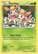 Deerling (008/124) [XY  Fates Collide] Reverse Holofoil - Common