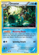 Omastar (018/124) [XY  Fates Collide] - Rare