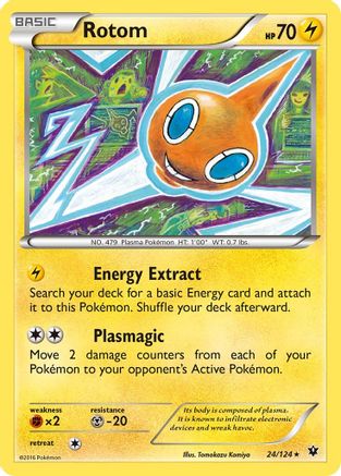 Rotom (024/124) [XY  Fates Collide] - Rare