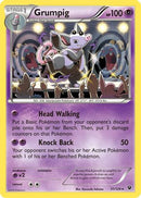 Grumpig (031/124) [XY  Fates Collide] Reverse Holofoil - Rare