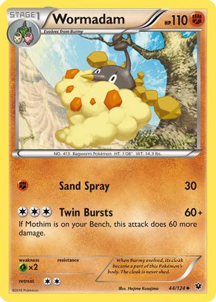 Wormadam (44/124) [XY  Fates Collide] - Uncommon