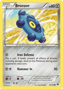 Bronzor (060/124) [XY  Fates Collide] Reverse Holofoil - Common