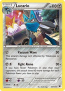 Lucario (063/124) [XY  Fates Collide] Reverse Holofoil - Holo Rare