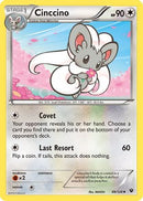 Cinccino (088/124) [XY  Fates Collide] Reverse Holofoil - Uncommon