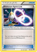 Alakazam Spirit Link (090/124) [XY  Fates Collide] Reverse Holofoil - Uncommon