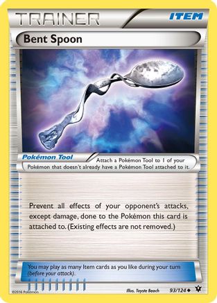 Bent Spoon (93/124) [XY  Fates Collide] - Uncommon