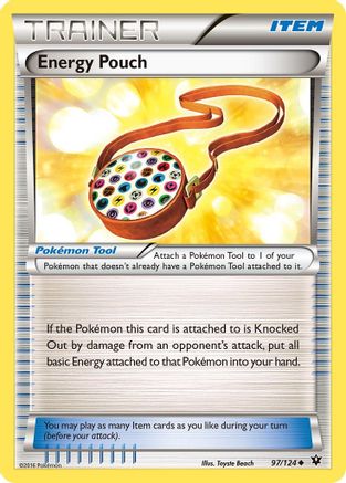 Energy Pouch (097/124) [XY  Fates Collide] Reverse Holofoil - Uncommon