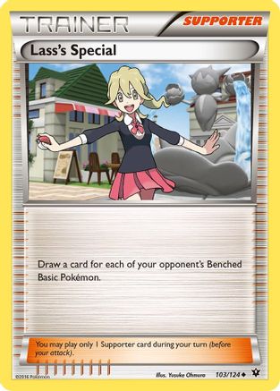 Lass's Special (103/124) [XY  Fates Collide] Reverse Holofoil - Uncommon