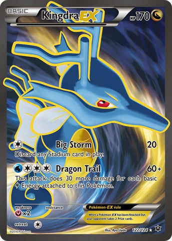 Kingdra EX (Full Art) [FCO - 122/124]