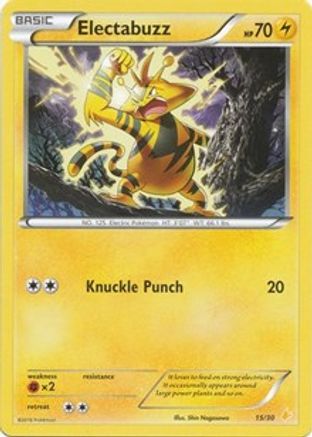 Electabuzz (15) [XY Trainer Kit Pikachu Libre & Suicune] - Common