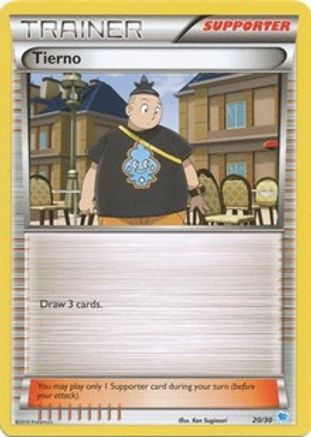 Tierno (20 - Suicune Deck) (20) [XY Trainer Kit Pikachu Libre & Suicune] - Common