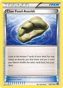 Claw Fossil Anorith (100/114) [XY  Steam Siege] Reverse Holofoil - Uncommon