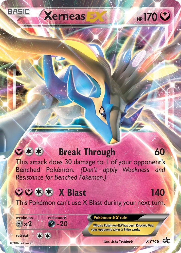 Xerneas EX - XY149 (Shiny) [PR - 149]