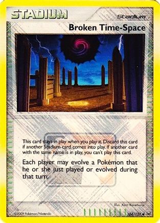 Broken Time-Space (League Promo) (104/127) [League & Championship Cards] Reverse Holofoil - Promo