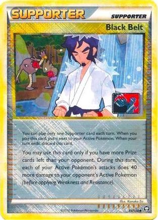 Black Belt (League Promo) (85/102) [League & Championship Cards] Reverse Holofoil - Promo