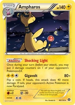 Ampharos (XY Steam Siege) (40/114) [Deck Exclusives] - Rare