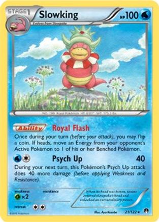 Slowking (XY BREAKpoint) (21/122) [Deck Exclusives] - Rare