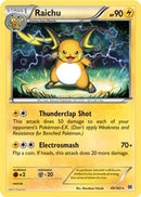 Raichu (XY BREAKthrough) (Cracked Ice Holo) (49/162) [Deck Exclusives] Holofoil - Holo Rare