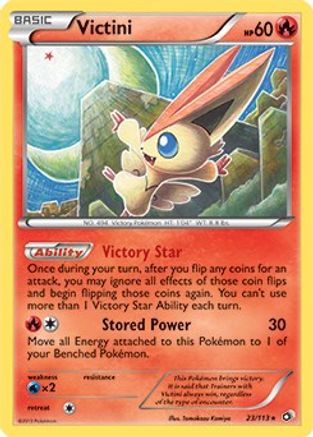 Victini (BW Legendary Treasures) (023/113) [Deck Exclusives] - Rare