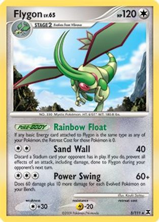 Flygon (DPPt Rising Rivals) (5/111) [Deck Exclusives] - Rare