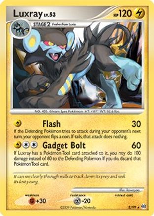 Luxray (5/099) [Deck Exclusives] - Rare