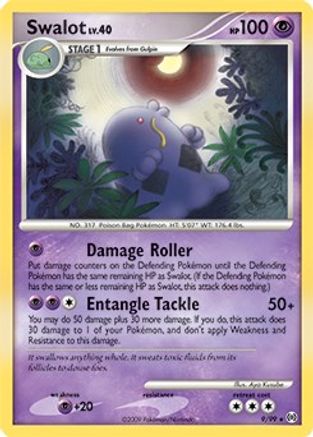 Swalot (DPPt Arceus) (9/099) [Deck Exclusives] - Rare