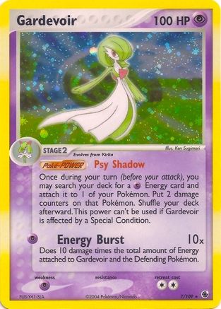 Gardevoir (Holo) (7) [EX Battle Stadium] Holofoil - Holo Rare