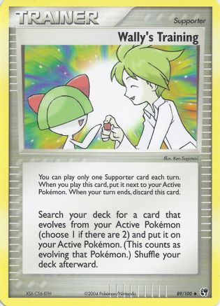 Wally's Training (89) [EX Battle Stadium] - Uncommon