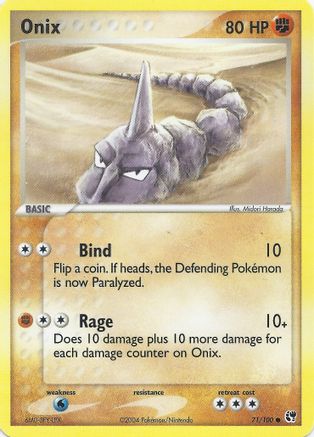 Onix (71) [EX Battle Stadium] - Common
