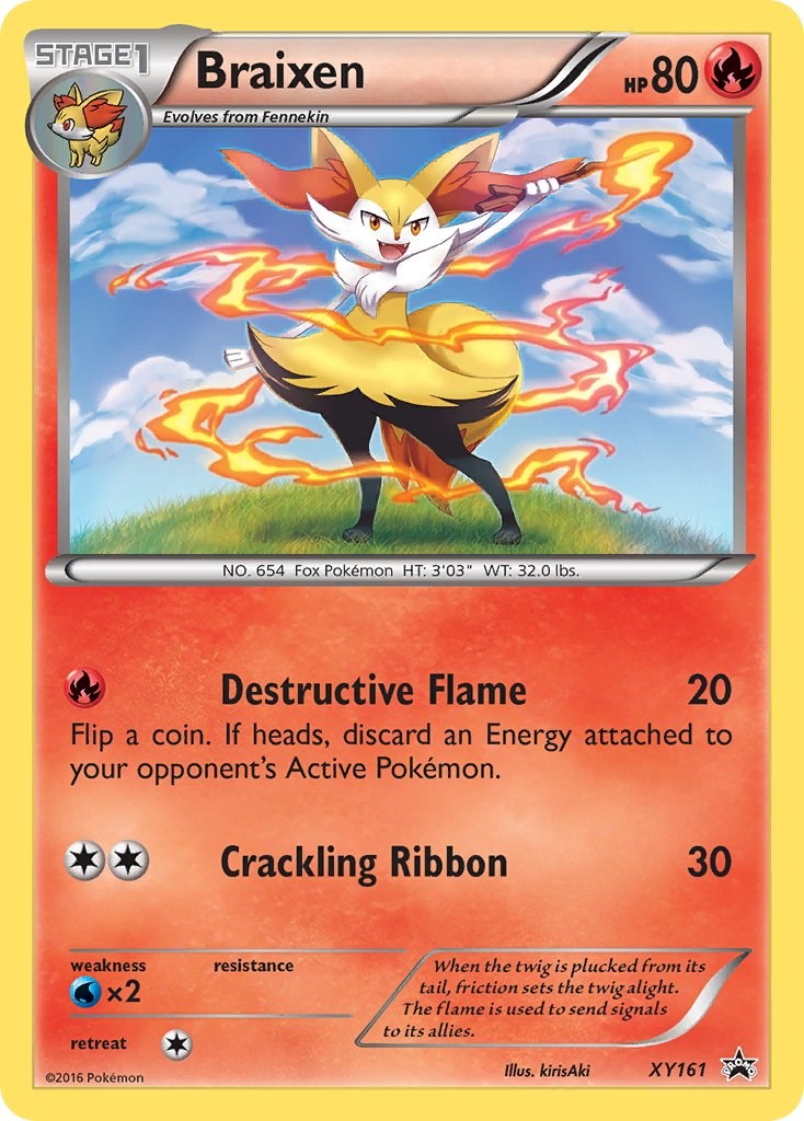 Braixen - XY161 [PR - XY161]