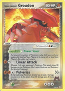 Team Magma's Groudon (EX Team Magma vs Team Aqua) (9/095) [Deck Exclusives] - Rare