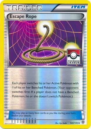 Escape Rope (Pokemon League) (120/135) [League & Championship Cards] Reverse Holofoil - Promo