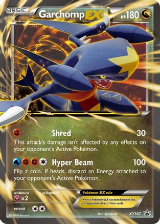 Garchomp EX - XY167 (XY167/211) [XY Promos] Holofoil - Promo