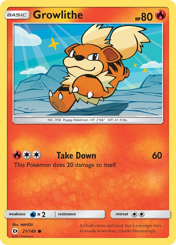 Growlithe [SM01 - 21/149]