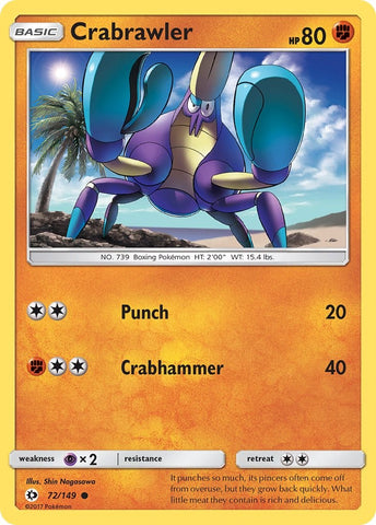Crabrawler [SM01 - 72/149]