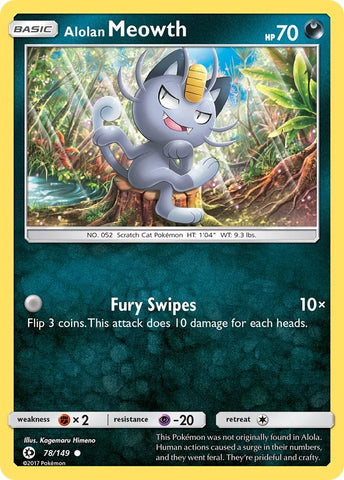 Alolan Meowth [SM01 - 78/149]