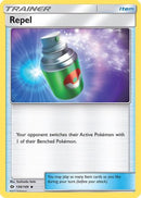 Repel (130/149) [SM Base Set] Reverse Holofoil - Uncommon