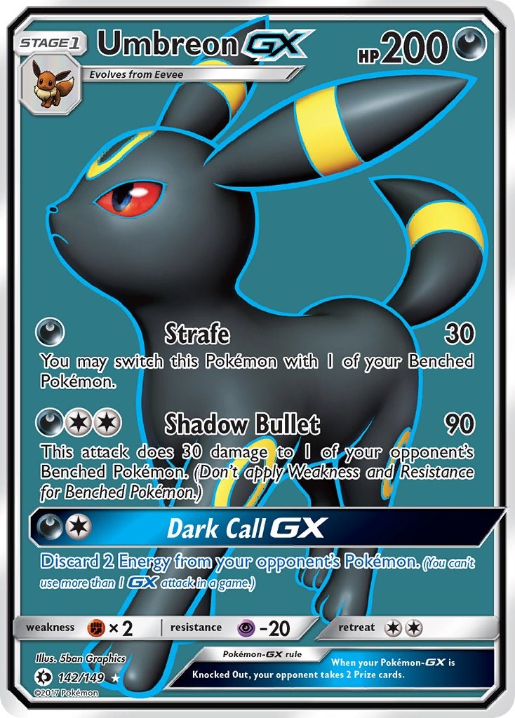 Umbreon GX (Full Art) [SM01 - 142]