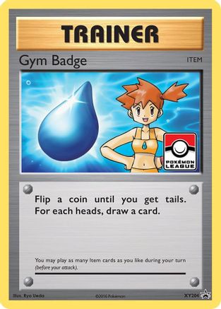 Gym Badge (Misty) (XY204/211) [XY Promos] Holofoil - Promo