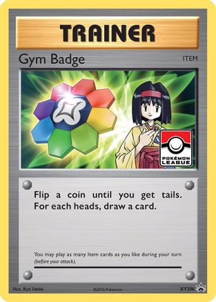 Gym Badge (Erika) (XY206/211) [XY Promos] Holofoil - Promo